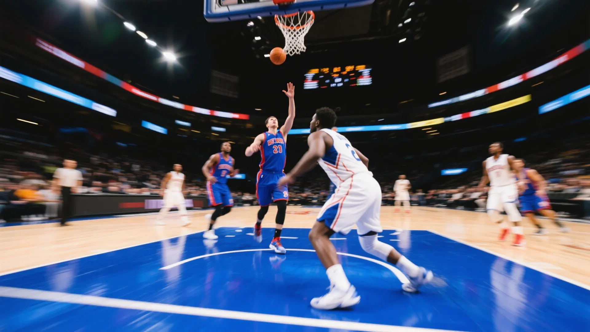 篮球现场直播与分析